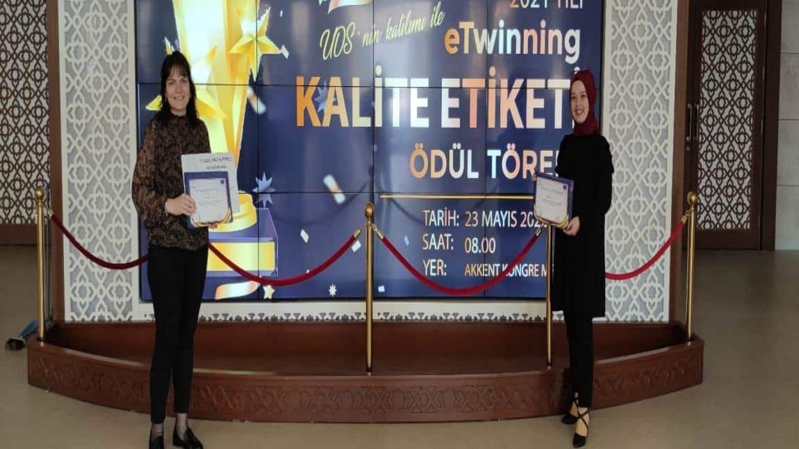 eTwinning Kalite Etiketi Ödül Töreni